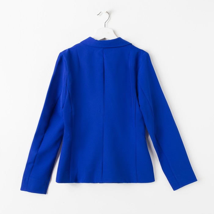 Жакет для девочки, цвет синий, рост 170 см (80) (арт. 16В1-ЖАД149-10)