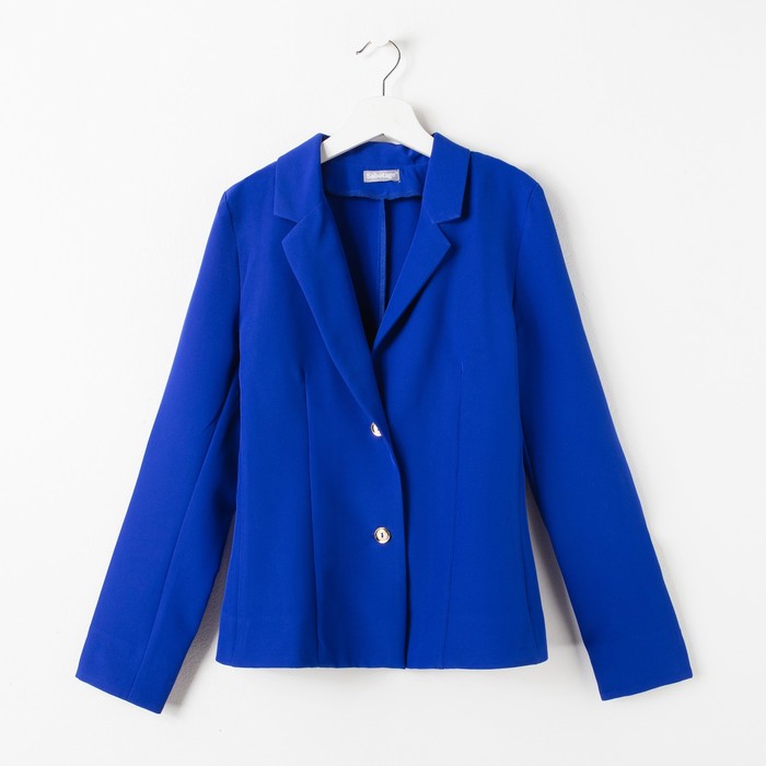 Жакет для девочки, цвет синий, рост 170 см (92) (арт. 16В1-ЖАД149-10)