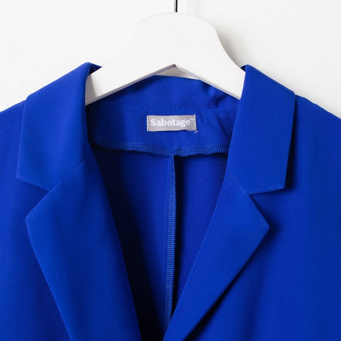 Жакет для девочки, цвет синий, рост 170 см (92) (арт. 16В1-ЖАД149-10)