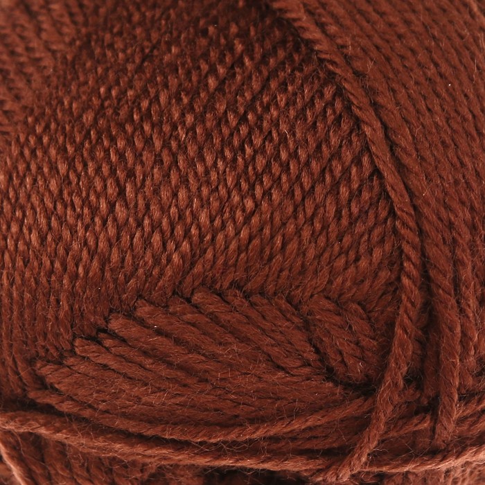 Пряжа "Лотос" 100% акрил 300м/100гр (063 шоколад)