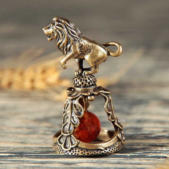 Знак зодиака "Лев" колокольчик