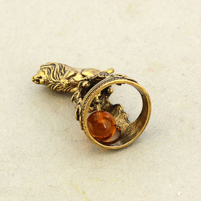 Знак зодиака "Лев" колокольчик