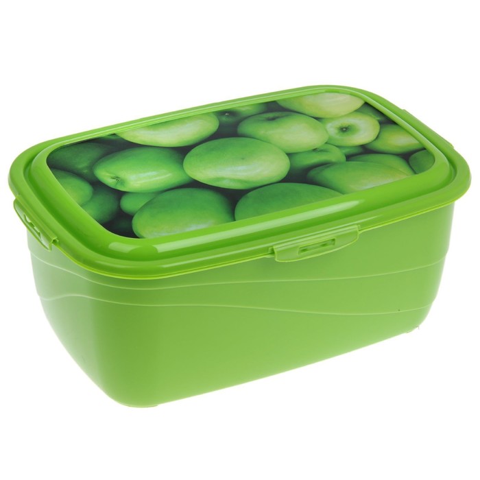 Контейнер пищевой 4,8 л Click&Lock, цвет МИКС