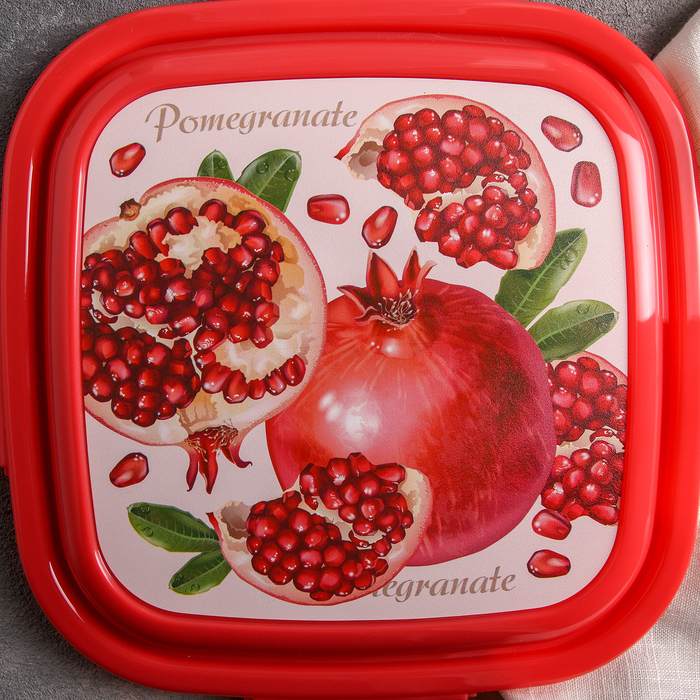 Контейнер пищевой 3 л Click&Lock, цвет МИКС