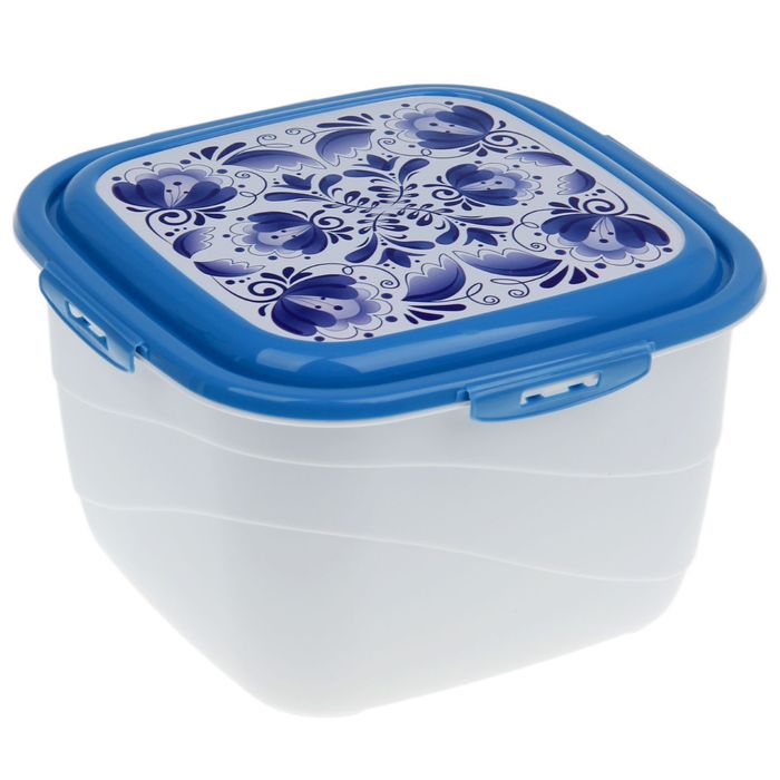 Контейнер пищевой 3 л Click&Lock, цвет МИКС