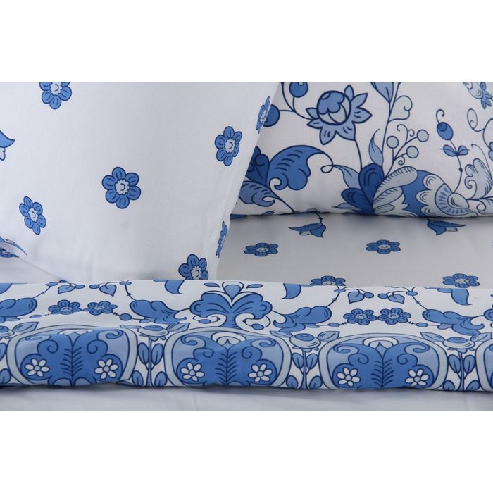 Постельное бельё "Этель" Новгородский мотив 1,5 сп., размер 143х215 см, 150х214 см, 70х70 см-2 шт., 100% хлопок, бязь 125 г/м2