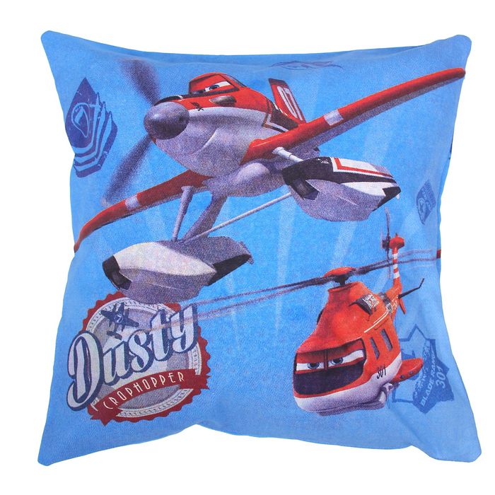 Наволочка панно "Самолеты" 40*40 см 100% хлопок, поплин