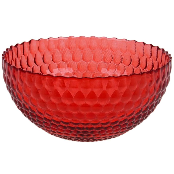 Салатник 21 см "Роса", 1,5 л; цвет рубиновый