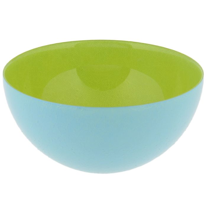 Салатник 1,5 л "Шеф", 21 см, цвет зелёно-голубой
