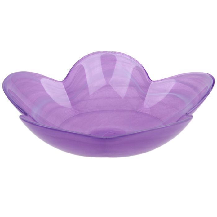Салатник 20 см "Деру. Алебастр", 2,5 л, цвет сиреневый
