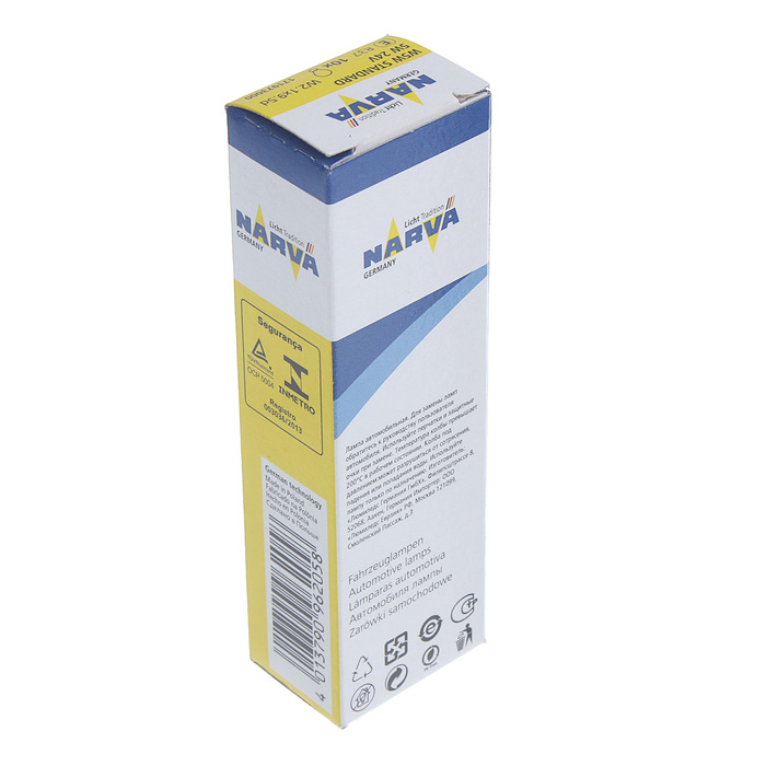 Лампа автомобильная Narva, W5W, 24 В, 5 Вт