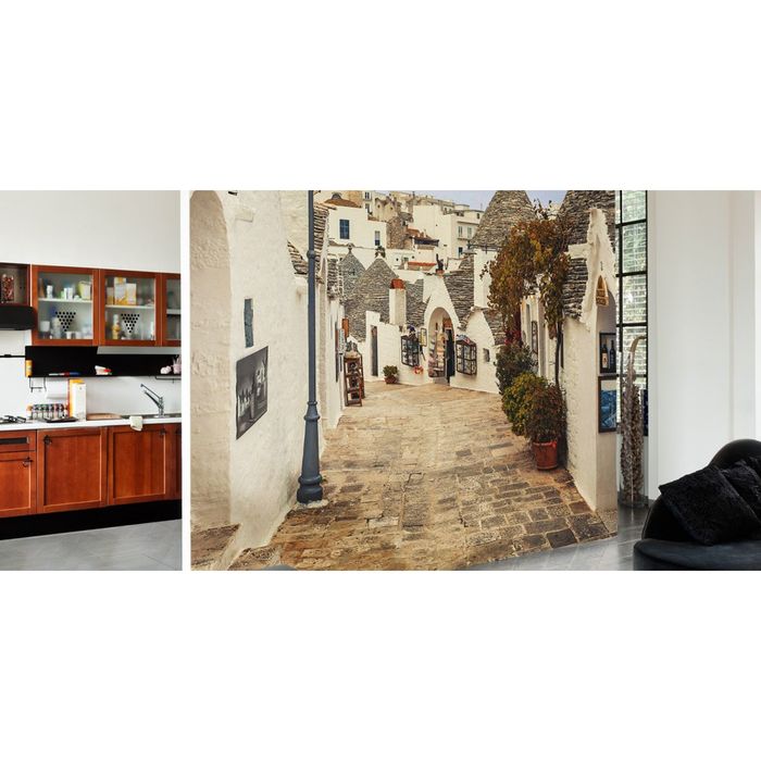 Фотообои "Улица в Альберо", 2,7х2,7 м