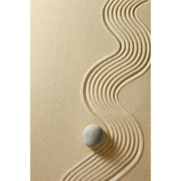 Фотообои "Камень на песке", 1,8 х 2,7 м