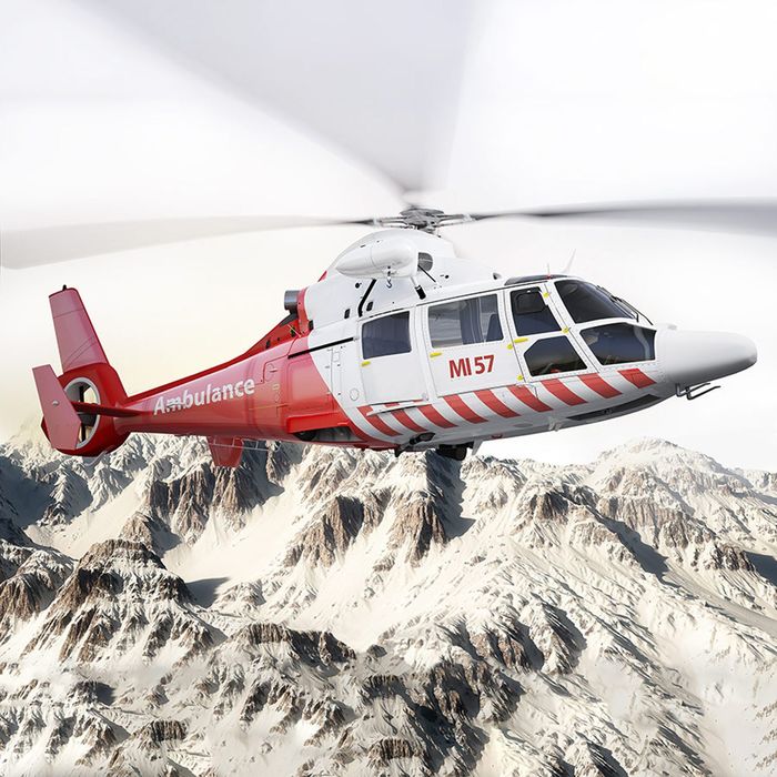 Фотообои "Вертолет", 2,7х2,7 м