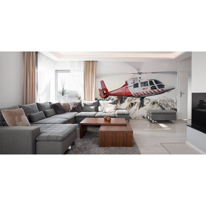 Фотообои "Вертолет", 2,7х2,7 м
