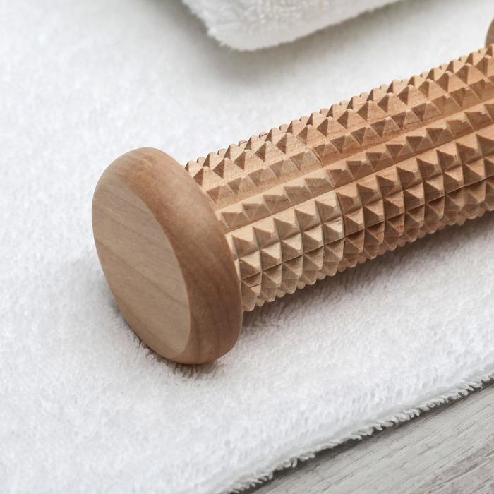 Массажёр для ног "Валик", с шипами, малый