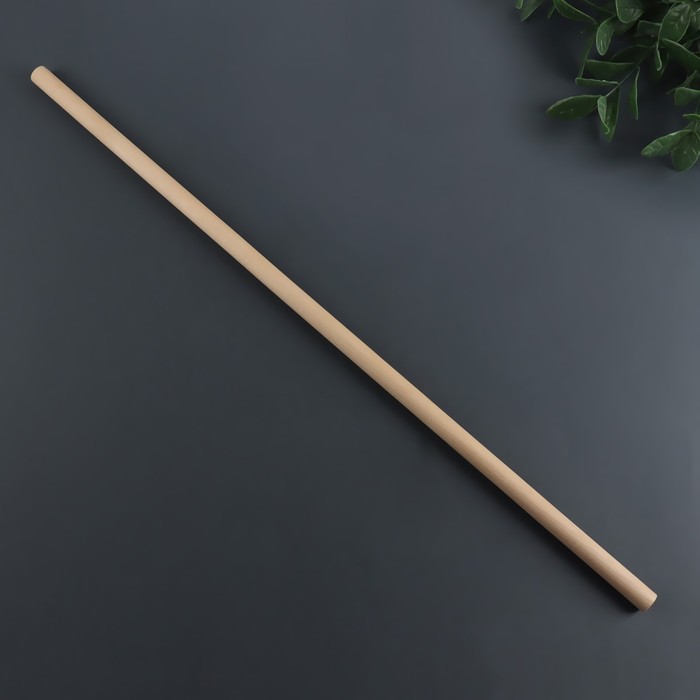 фото Массажёр «палка гимнастическая», d 2 × 80 см, деревянный