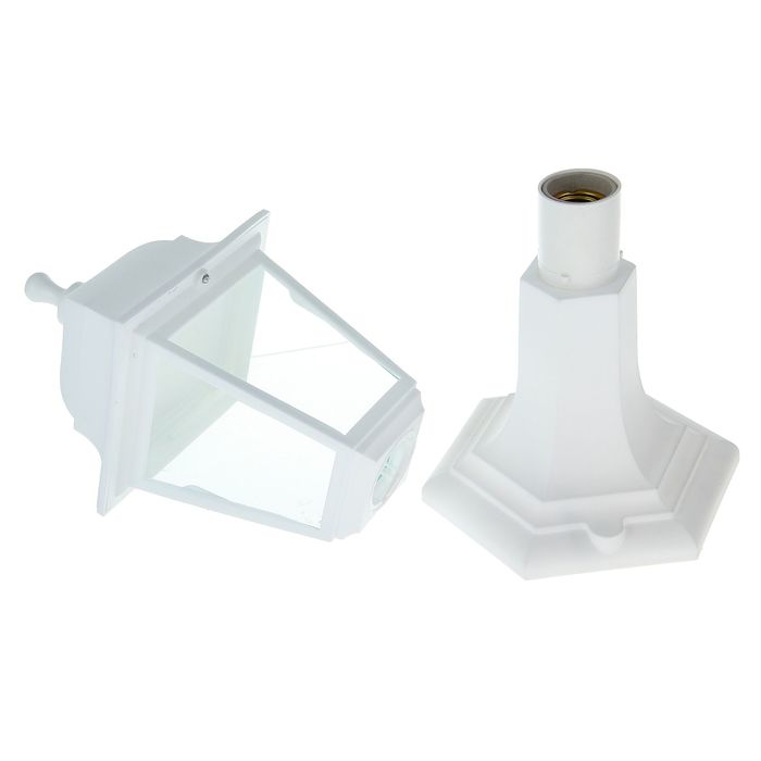 Светильник TDM, садово-парковый, четырёхгранник, стойка, белый, SQ0330-0735