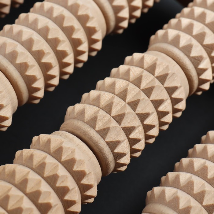 Массажёр для ног "Барабаны", 5 рядов, средний