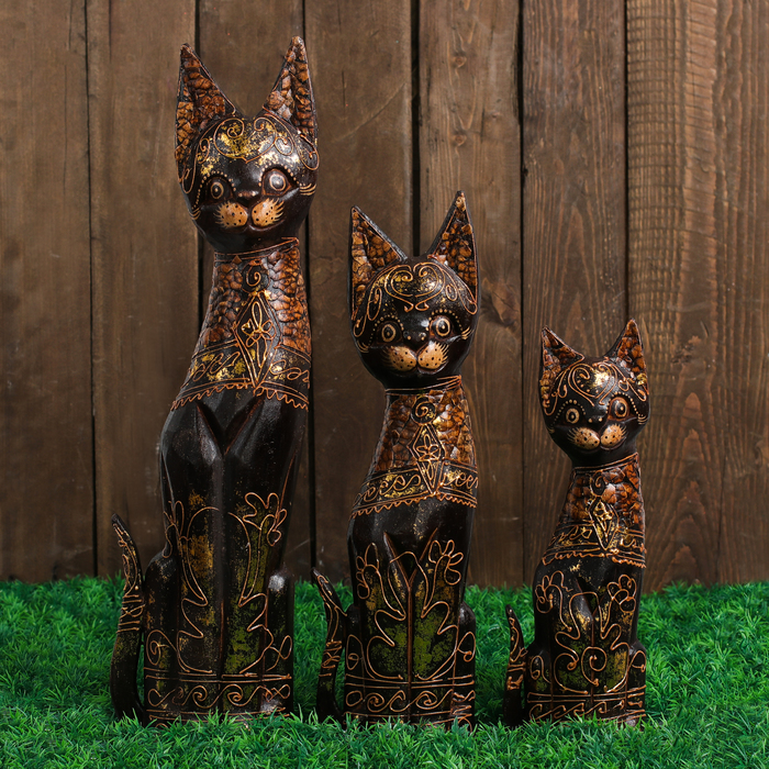 Набор кошек "Цветение" 30, 40, 50 см