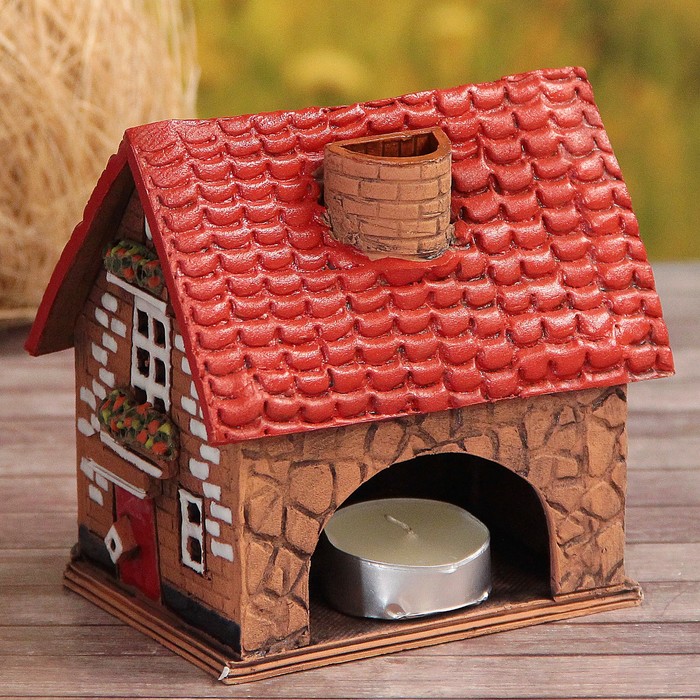 Аромалампа Домик «Ставангер», ручная работа