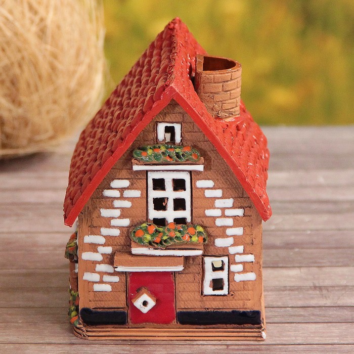 Аромалампа Домик «Ставангер», ручная работа