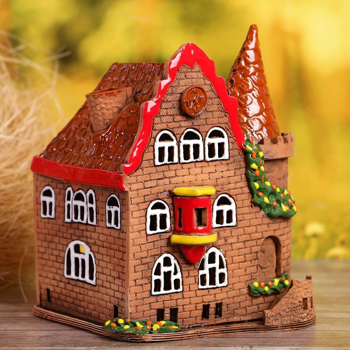 Аромалампа Домик «Мечта», ручная работа