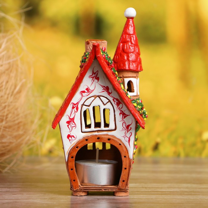 Аромалампа Домик «Альгис», ручная работа