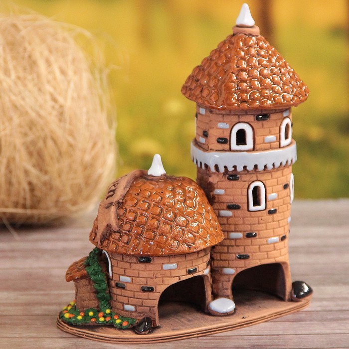 Аромалампа Домик «Раушен малый», ручная работа