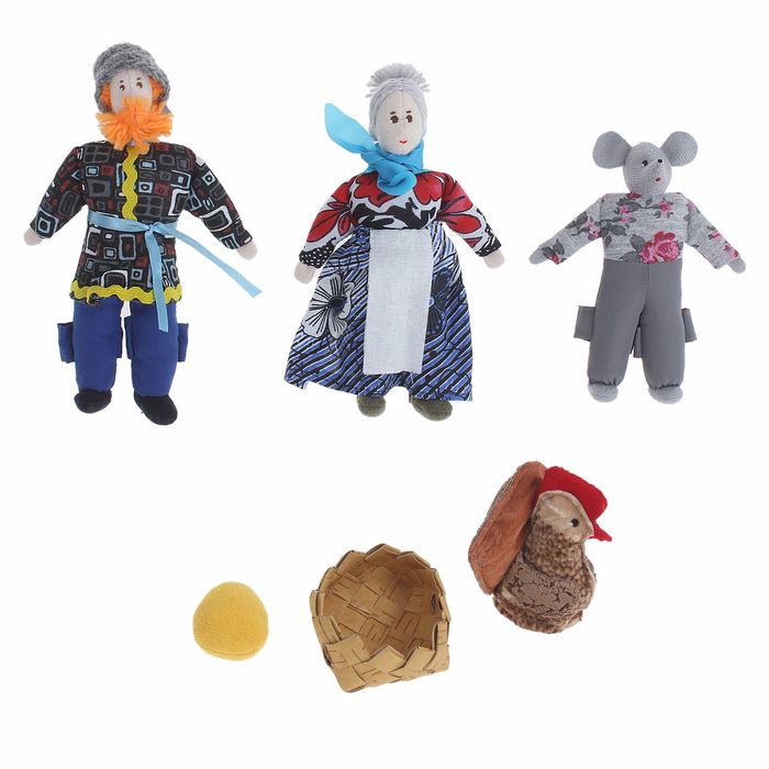 Пальчиковый театр "Курочка Ряба" шагающий