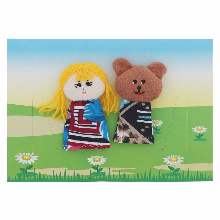 Пальчиковый театр "Маша и медведь"