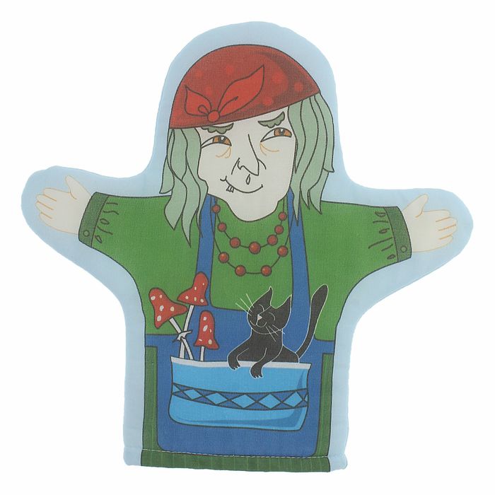 Кукла-рукавичка "Баба Яга"