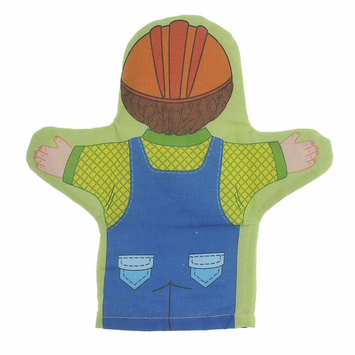 Кукла-рукавичка "Строитель"