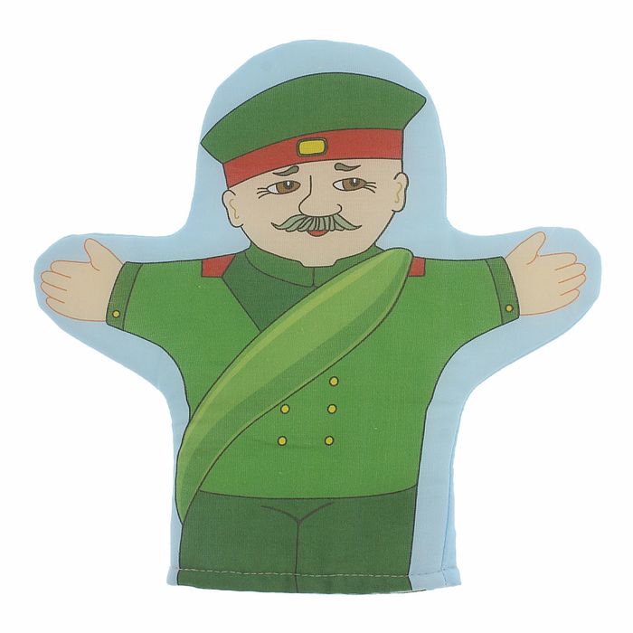 Кукла-рукавичка "Солдат"