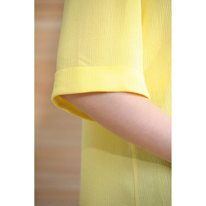 Туника женская 4740 С+, размер 50, рост 164см, цвет желтый