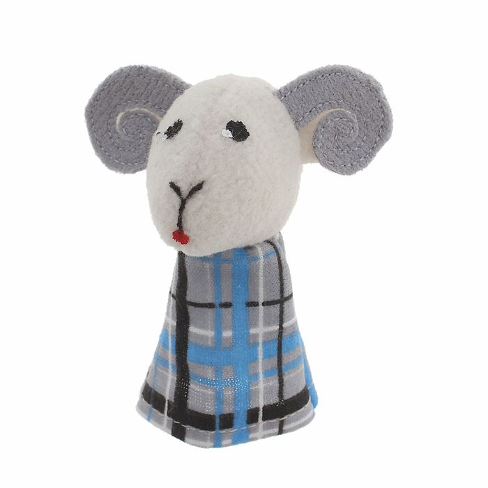 Кукла пальчиковая "Барашек", МИКС