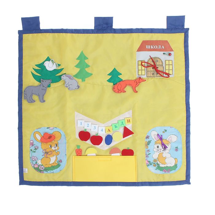 Коврик развивающий "Лесная школа"