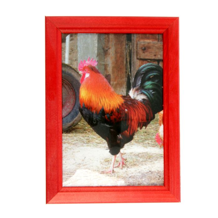 Фоторамка 10х15 см "Красненькая"