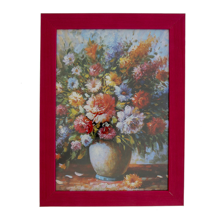 Фоторамка 21х30 см "Малиновая классика"