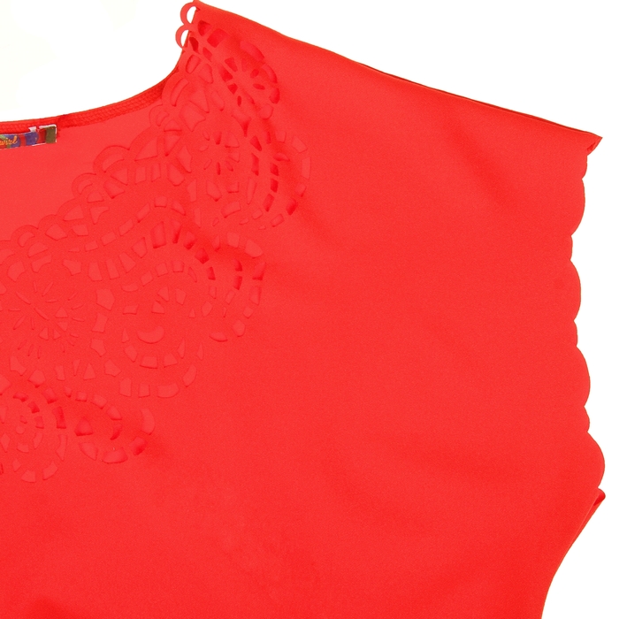 Платье женское, цвет красный, рост 168 см, размер XL-XXL (48-50) (арт. 71170 С+)