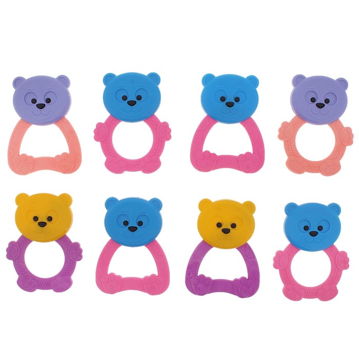 Грызунок «Мишутка», цвета МИКС