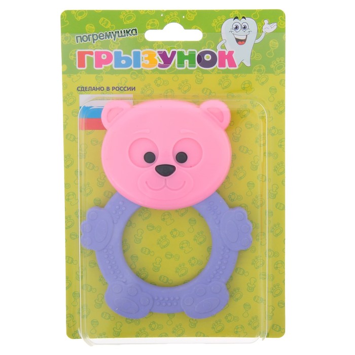 Грызунок «Мишутка», цвета МИКС