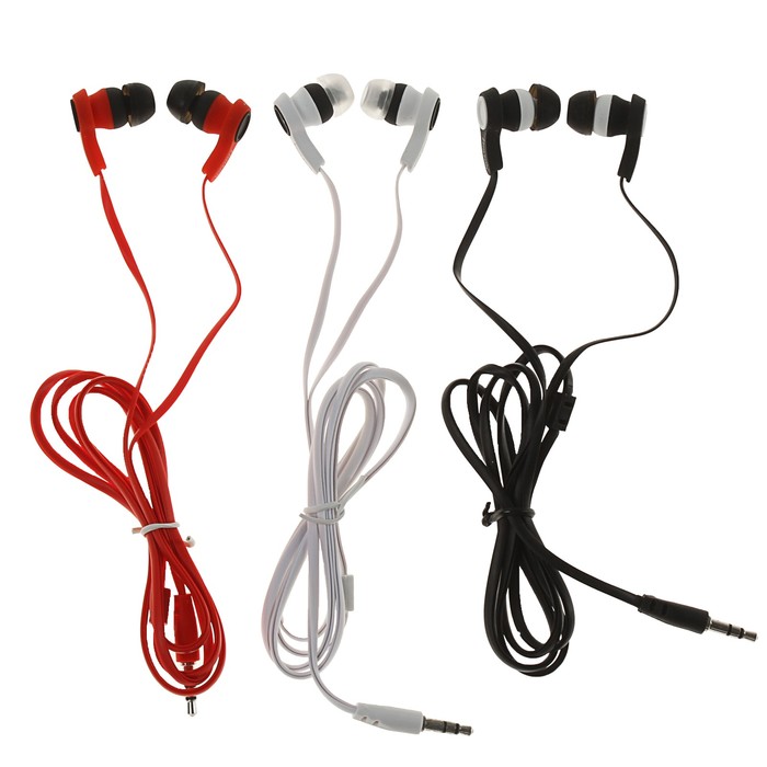 Наушники LuazON LV-PB-119 "Лого", матовая, МИКС