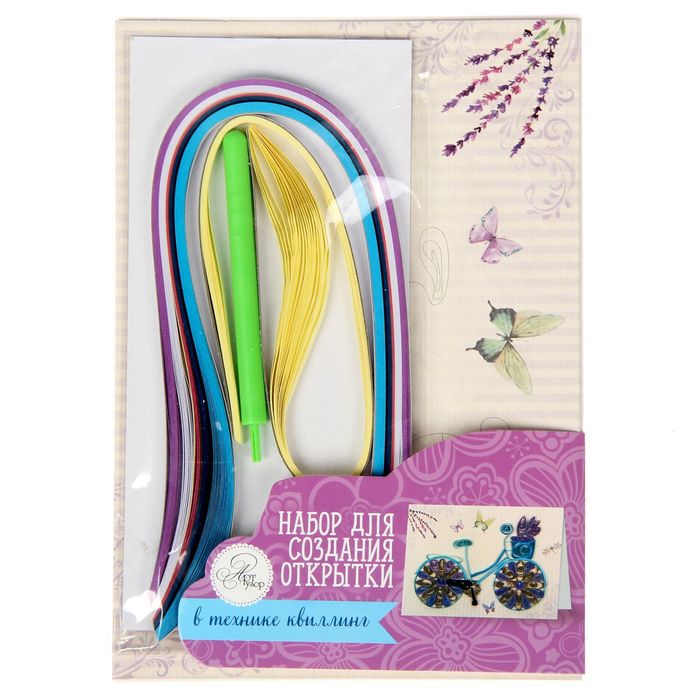 Набор для создания квиллинг открытки "Прованс"