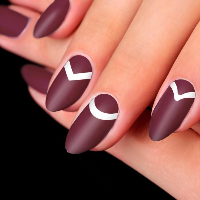 Трафареты для ногтей "Ассорти", 3 вида