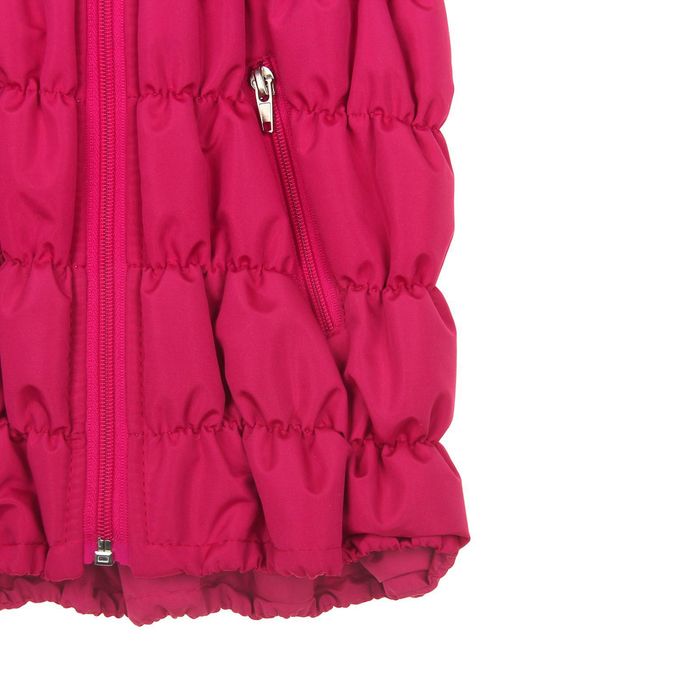 Жилет для девочки "Резинка", рост 110 см, цвет фуксия