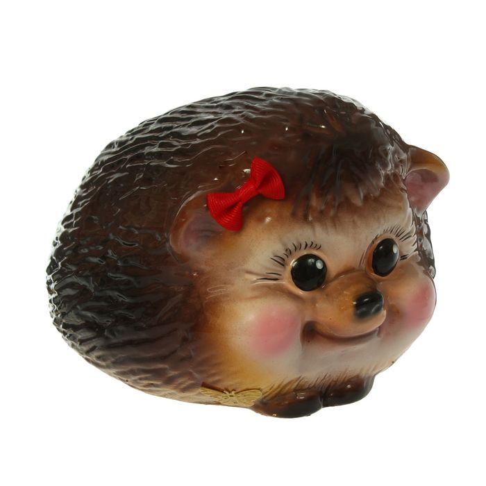 Садовая фигура "Ёжик" глянец, микс