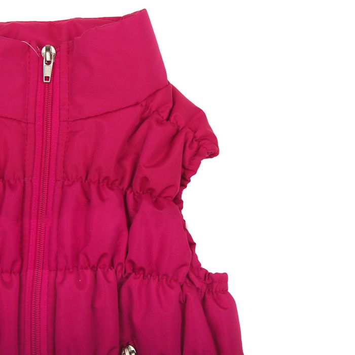 Жилет для девочки "Резинка", рост 122 см, цвет фуксия