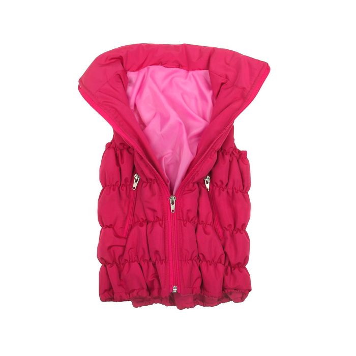Жилет для девочки "Резинка", рост 122 см, цвет фуксия