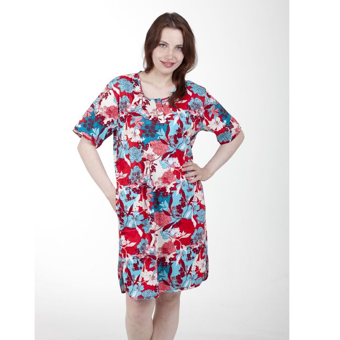 Туника женская, цвет красный, размер 48 (арт. PK603/02-08)